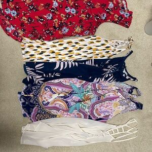 Floral and Patterned Women's Tops Collection